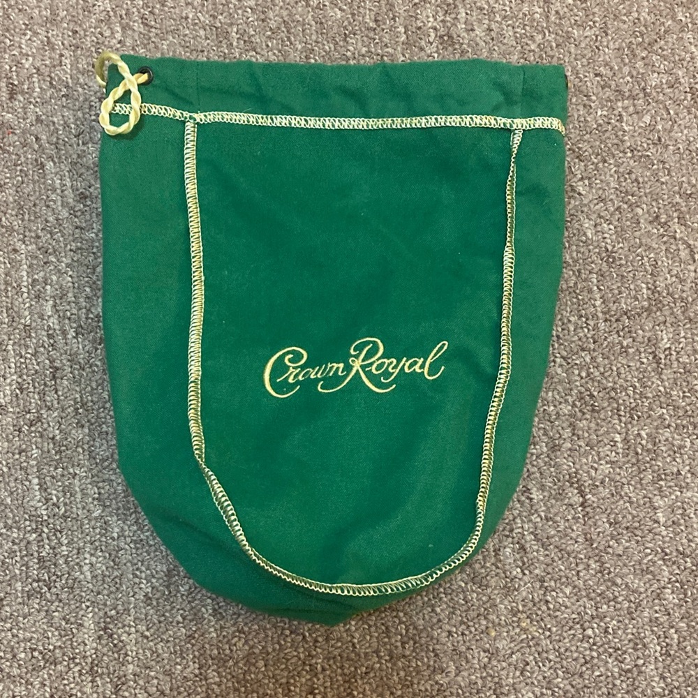 Crown Royal green bag